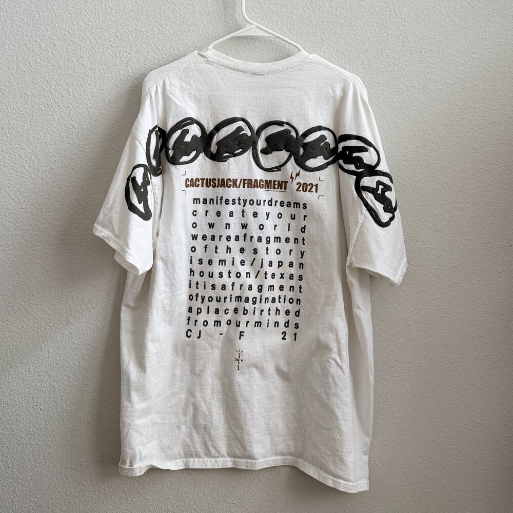 Travis Scott Cactus Jack For Fragment Tee - image 2